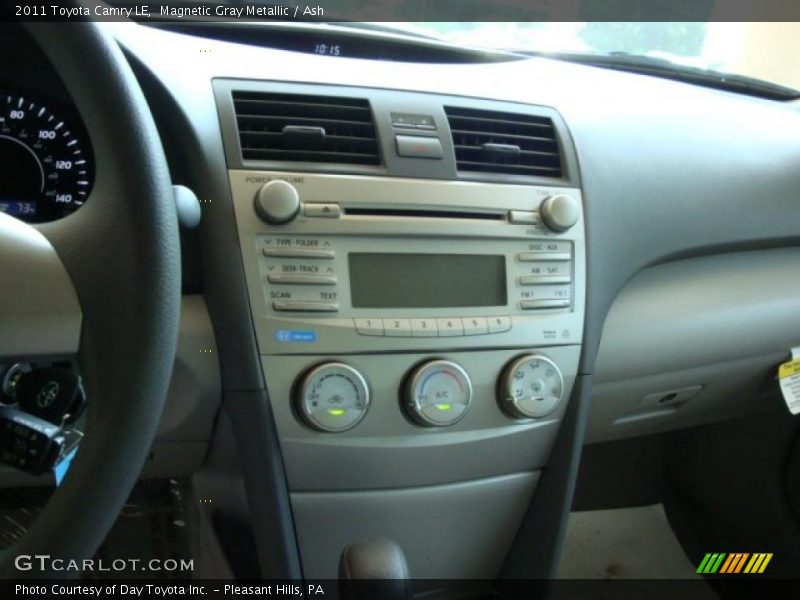 Magnetic Gray Metallic / Ash 2011 Toyota Camry LE