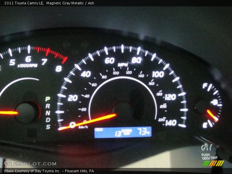 Magnetic Gray Metallic / Ash 2011 Toyota Camry LE