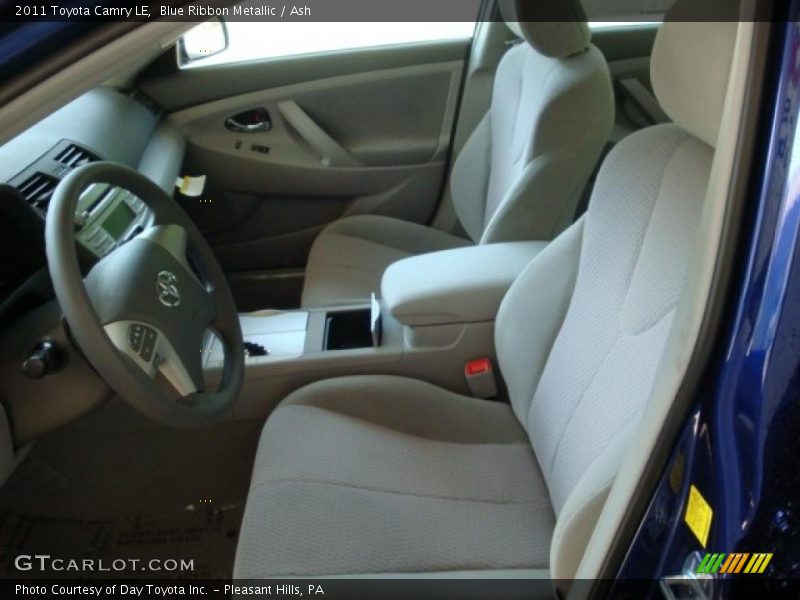 Blue Ribbon Metallic / Ash 2011 Toyota Camry LE
