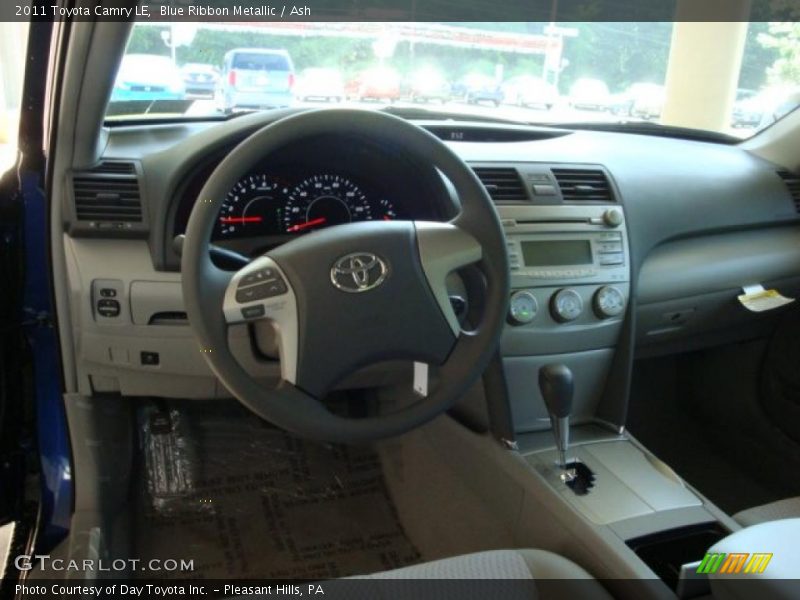 Blue Ribbon Metallic / Ash 2011 Toyota Camry LE