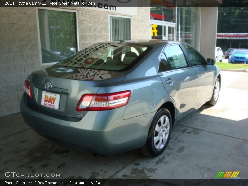 Aloe Green Metallic / Ash 2011 Toyota Camry LE