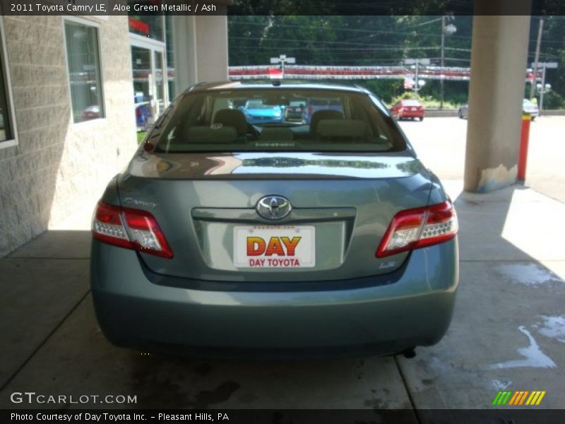 Aloe Green Metallic / Ash 2011 Toyota Camry LE