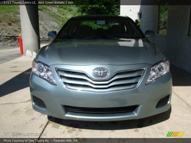 Aloe Green Metallic / Ash 2011 Toyota Camry LE