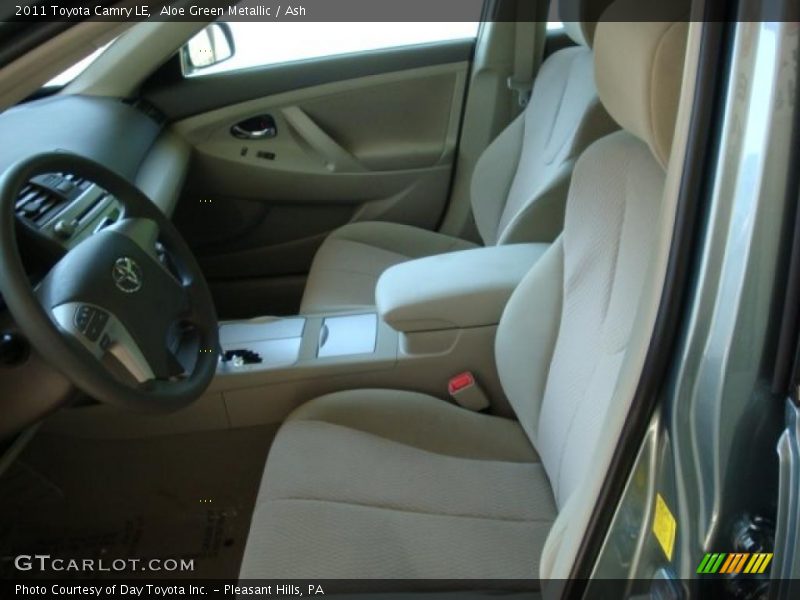 Aloe Green Metallic / Ash 2011 Toyota Camry LE