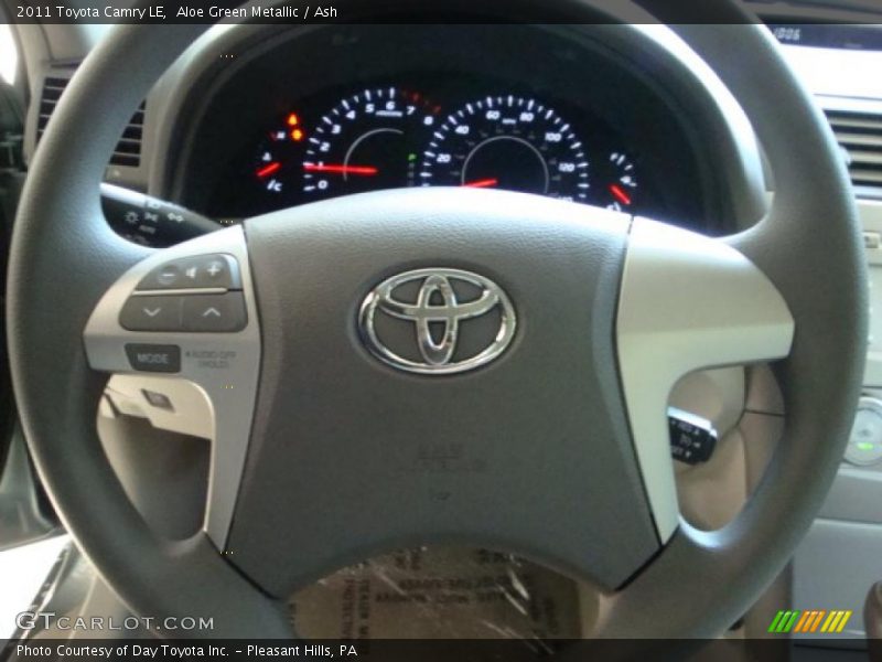 Aloe Green Metallic / Ash 2011 Toyota Camry LE