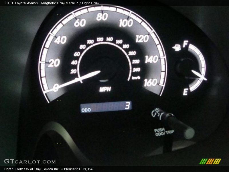 Magnetic Gray Metallic / Light Gray 2011 Toyota Avalon