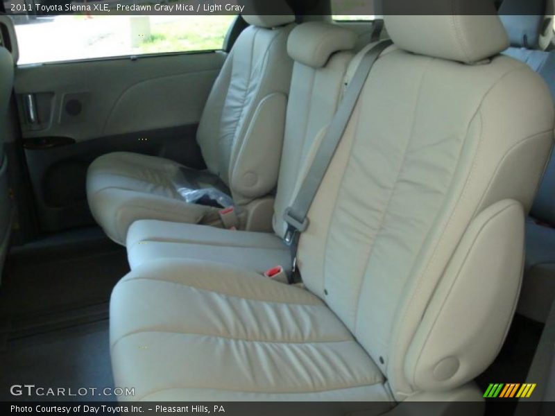 Predawn Gray Mica / Light Gray 2011 Toyota Sienna XLE
