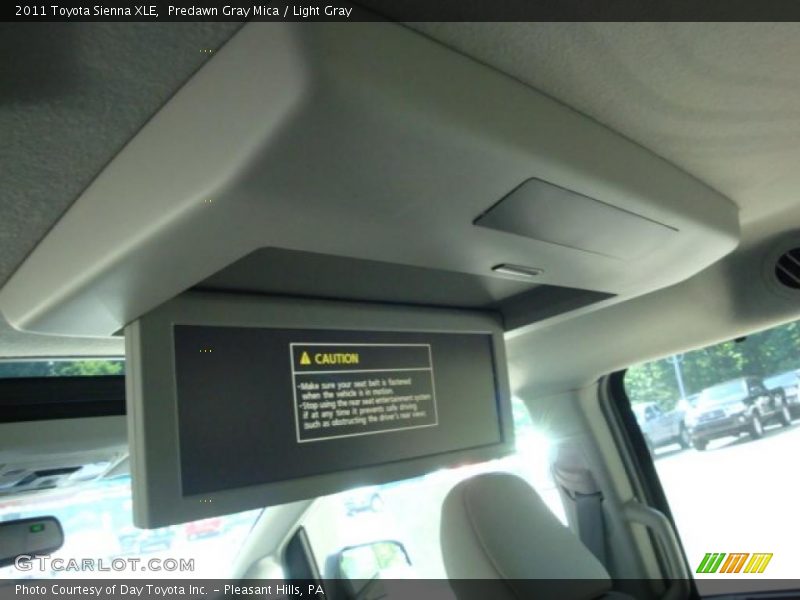 Predawn Gray Mica / Light Gray 2011 Toyota Sienna XLE