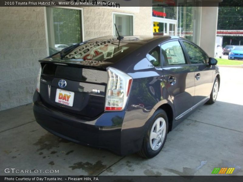 Winter Gray Metallic / Misty Gray 2010 Toyota Prius Hybrid IV