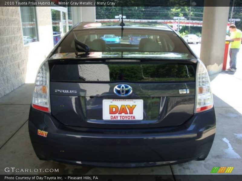 Winter Gray Metallic / Misty Gray 2010 Toyota Prius Hybrid IV