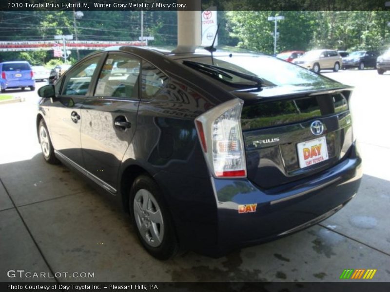 Winter Gray Metallic / Misty Gray 2010 Toyota Prius Hybrid IV