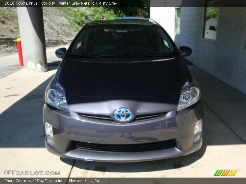 Winter Gray Metallic / Misty Gray 2010 Toyota Prius Hybrid IV