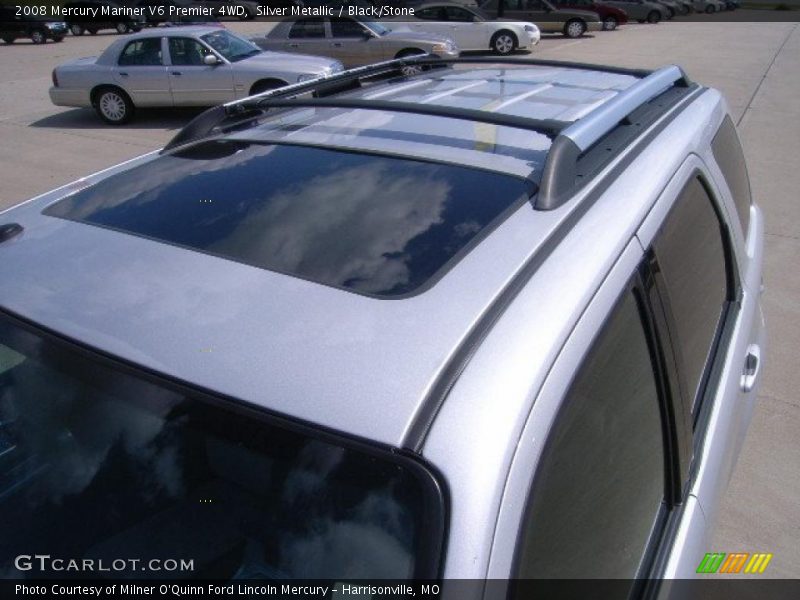 Silver Metallic / Black/Stone 2008 Mercury Mariner V6 Premier 4WD