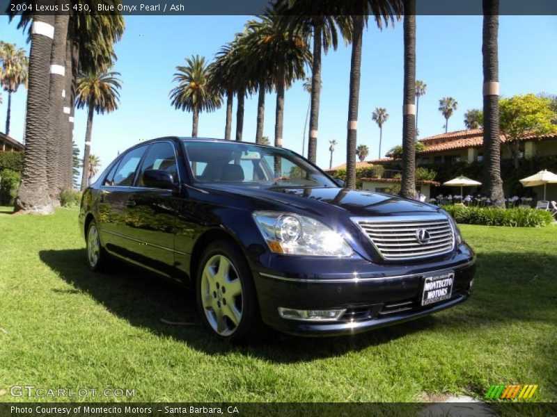 Blue Onyx Pearl / Ash 2004 Lexus LS 430