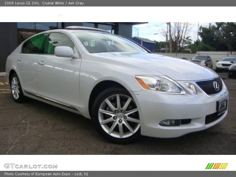 Crystal White / Ash Gray 2006 Lexus GS 300