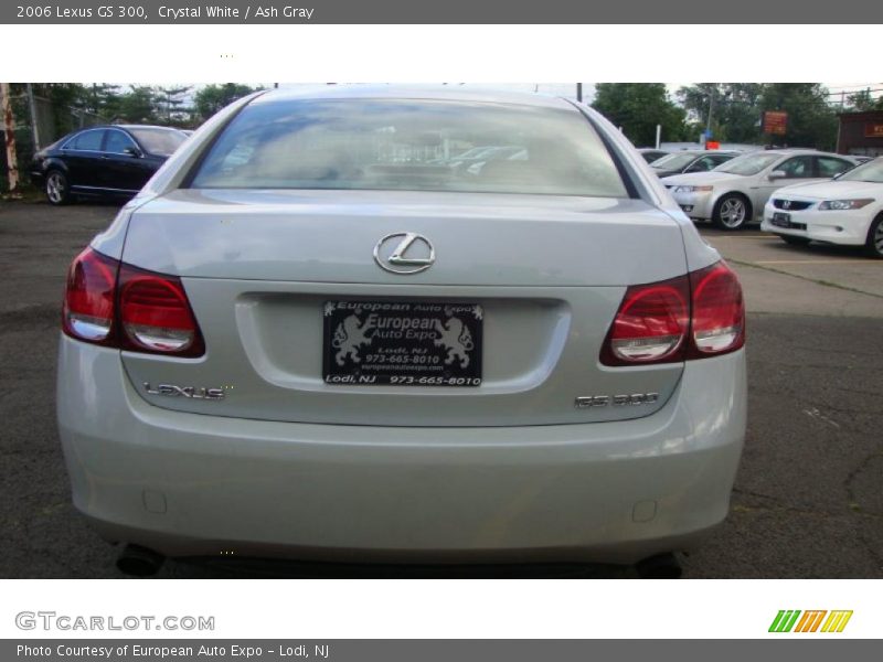 Crystal White / Ash Gray 2006 Lexus GS 300