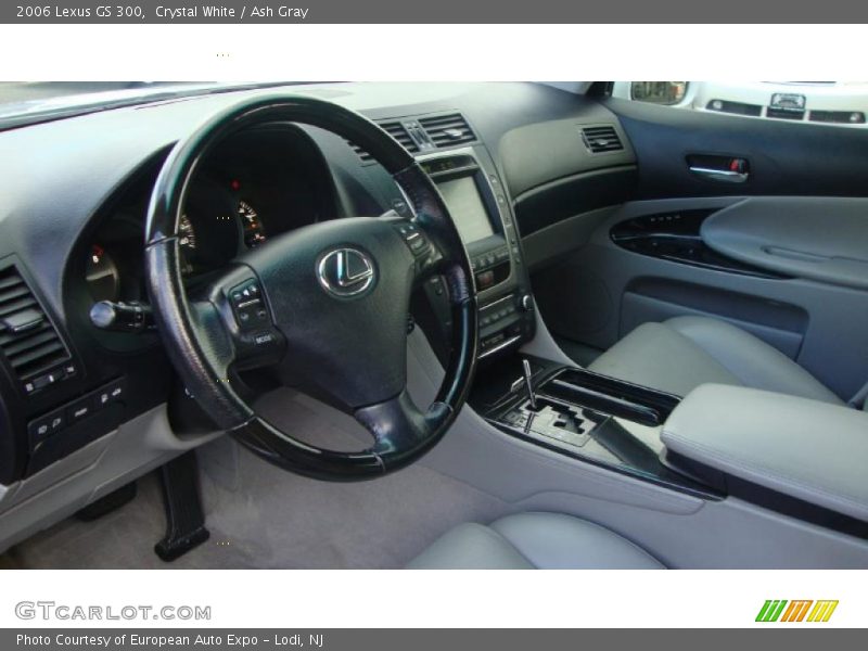 Crystal White / Ash Gray 2006 Lexus GS 300