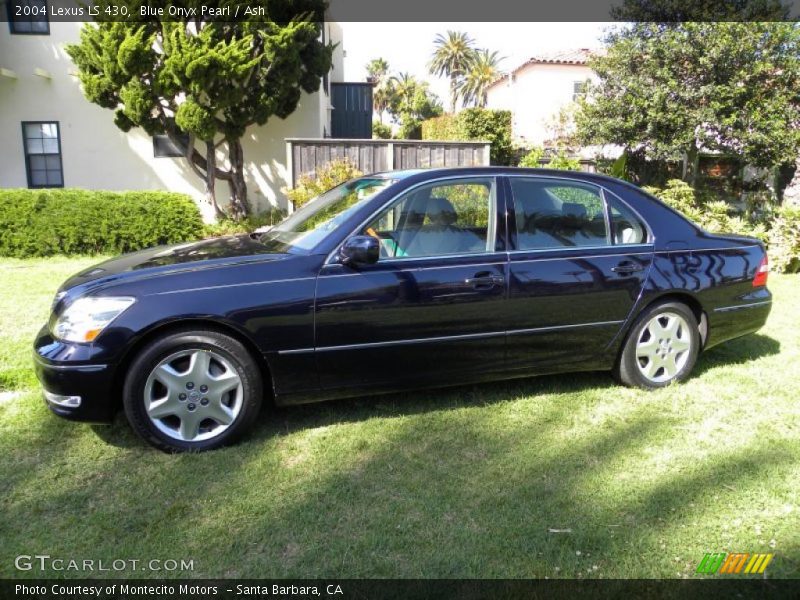 Blue Onyx Pearl / Ash 2004 Lexus LS 430