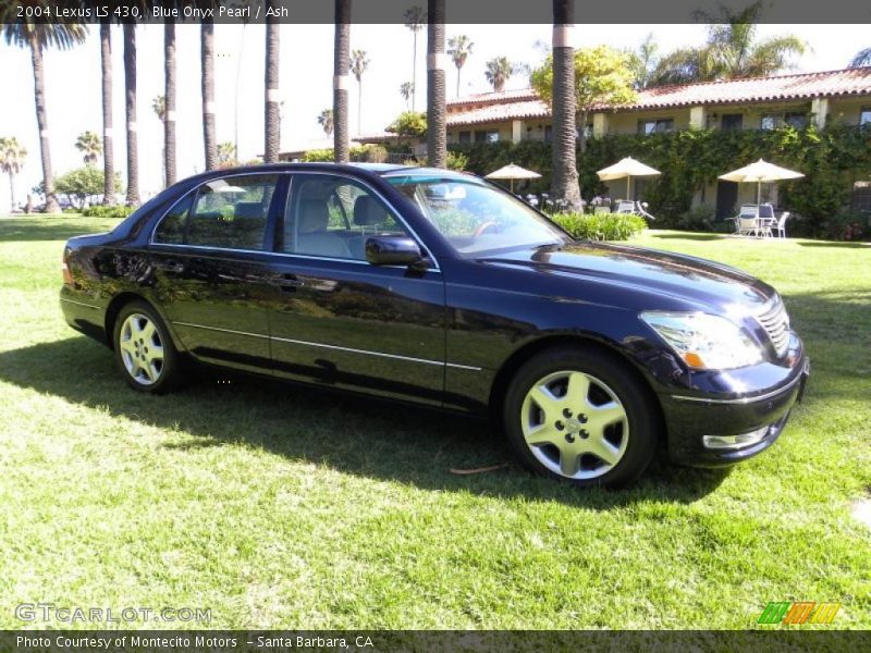 Blue Onyx Pearl / Ash 2004 Lexus LS 430