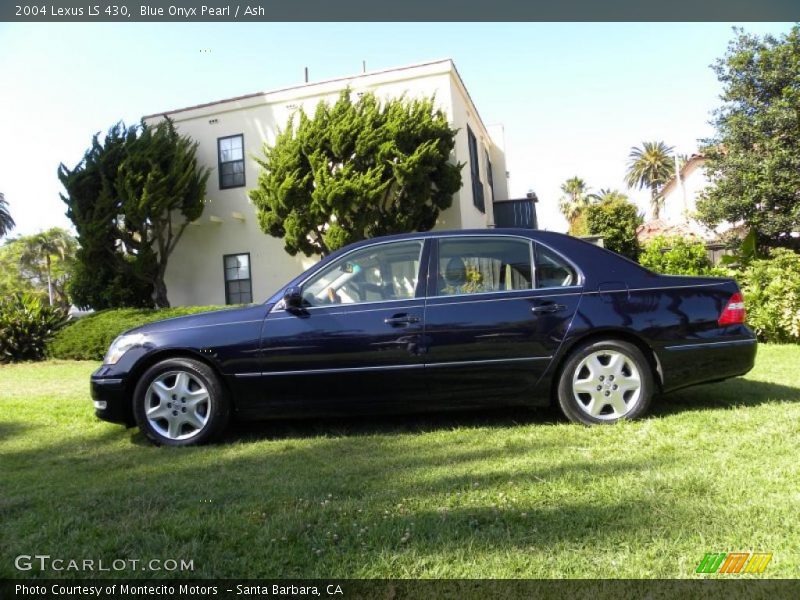 Blue Onyx Pearl / Ash 2004 Lexus LS 430