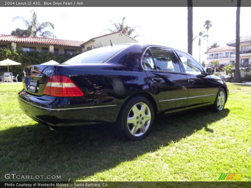 Blue Onyx Pearl / Ash 2004 Lexus LS 430
