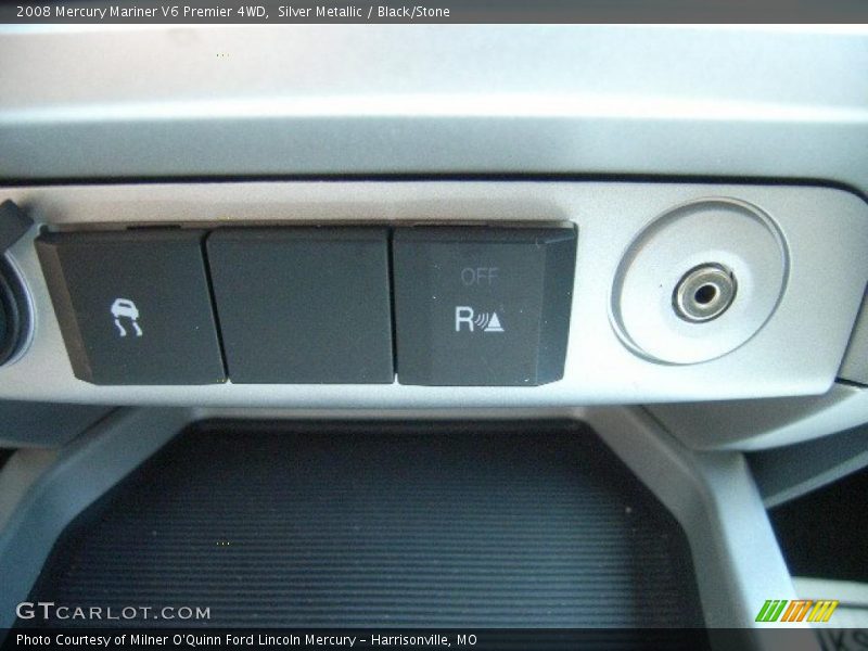 Silver Metallic / Black/Stone 2008 Mercury Mariner V6 Premier 4WD