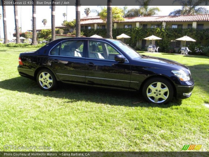 Blue Onyx Pearl / Ash 2004 Lexus LS 430