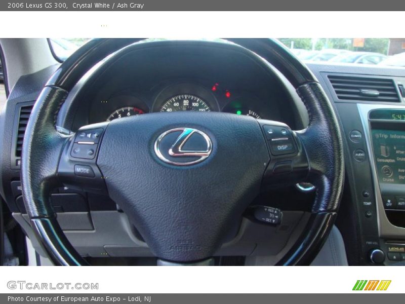 Crystal White / Ash Gray 2006 Lexus GS 300