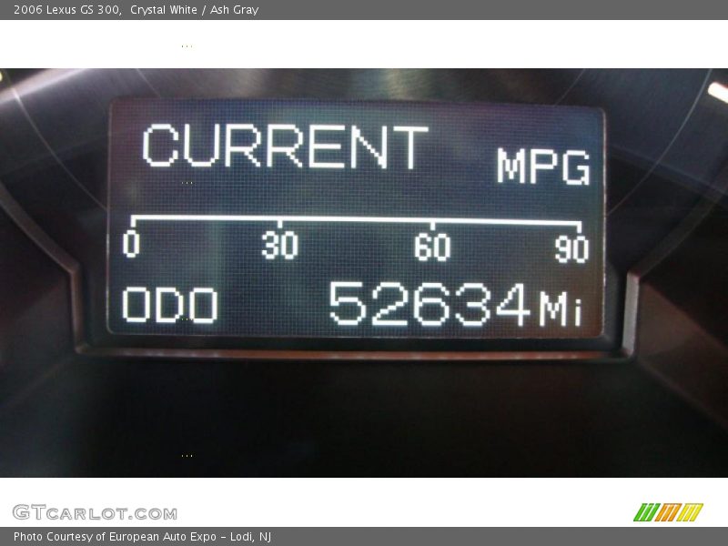 Crystal White / Ash Gray 2006 Lexus GS 300