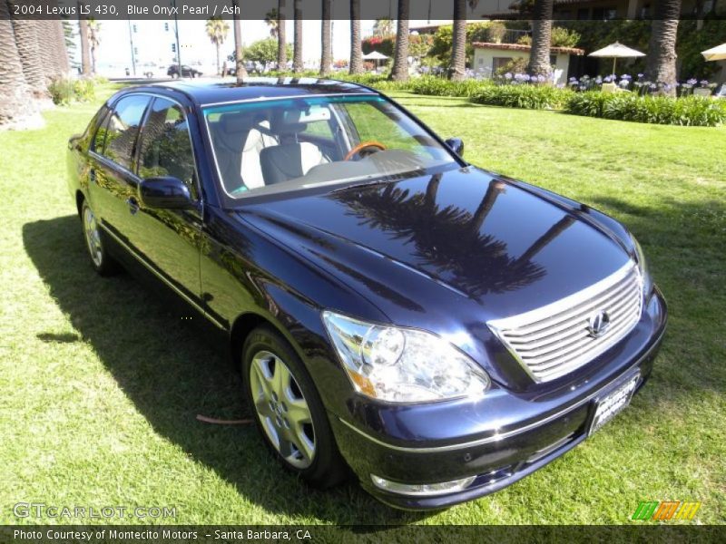 Blue Onyx Pearl / Ash 2004 Lexus LS 430