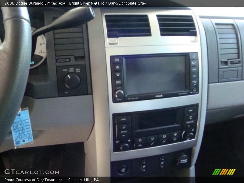 Bright Silver Metallic / Dark/Light Slate Gray 2008 Dodge Durango Limited 4x4