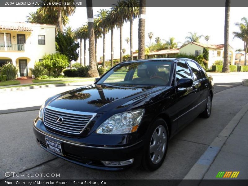 Blue Onyx Pearl / Ash 2004 Lexus LS 430