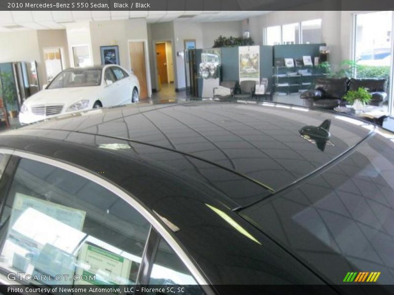 Black / Black 2010 Mercedes-Benz S 550 Sedan