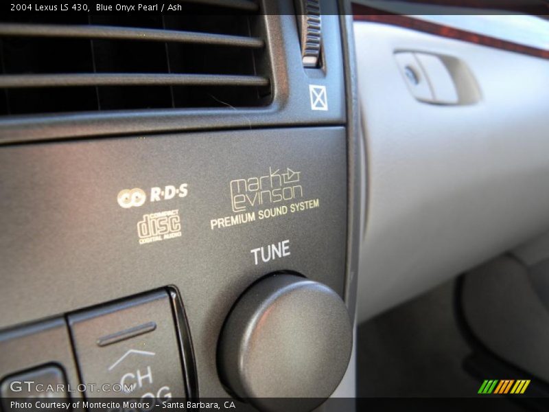 Blue Onyx Pearl / Ash 2004 Lexus LS 430