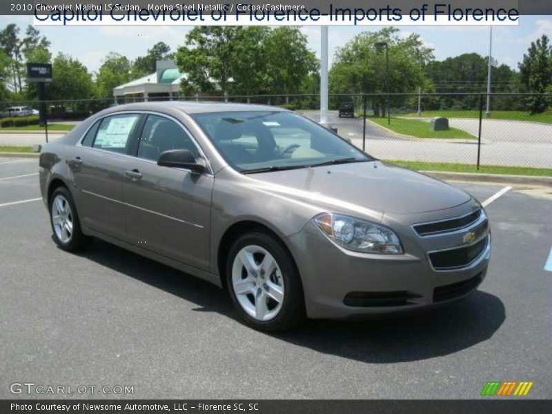 Mocha Steel Metallic / Cocoa/Cashmere 2010 Chevrolet Malibu LS Sedan