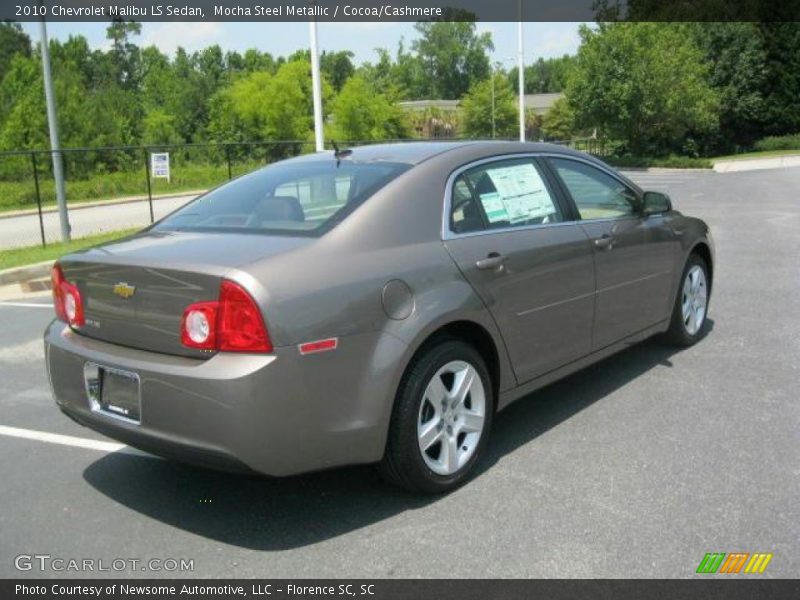 Mocha Steel Metallic / Cocoa/Cashmere 2010 Chevrolet Malibu LS Sedan