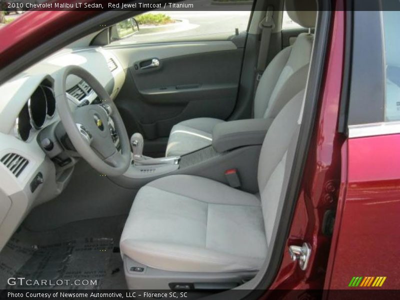Red Jewel Tintcoat / Titanium 2010 Chevrolet Malibu LT Sedan
