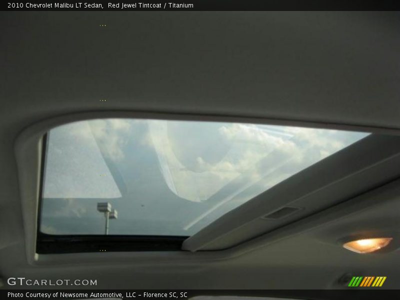 Red Jewel Tintcoat / Titanium 2010 Chevrolet Malibu LT Sedan