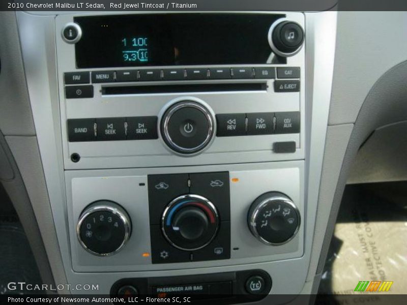 Red Jewel Tintcoat / Titanium 2010 Chevrolet Malibu LT Sedan