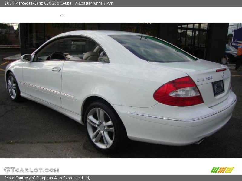 Alabaster White / Ash 2006 Mercedes-Benz CLK 350 Coupe
