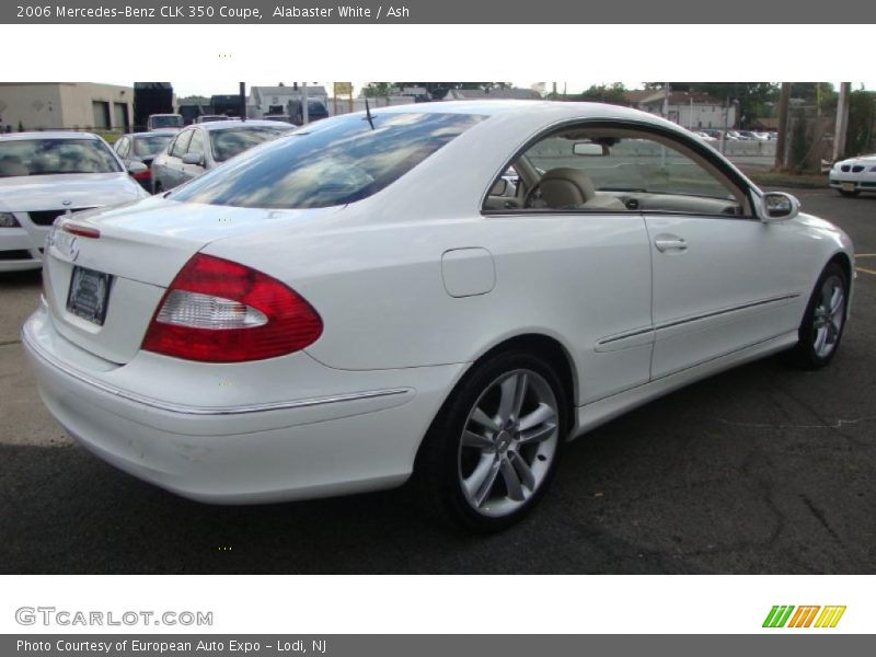 Alabaster White / Ash 2006 Mercedes-Benz CLK 350 Coupe