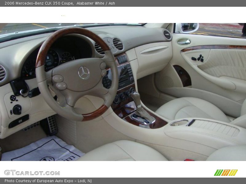 Alabaster White / Ash 2006 Mercedes-Benz CLK 350 Coupe