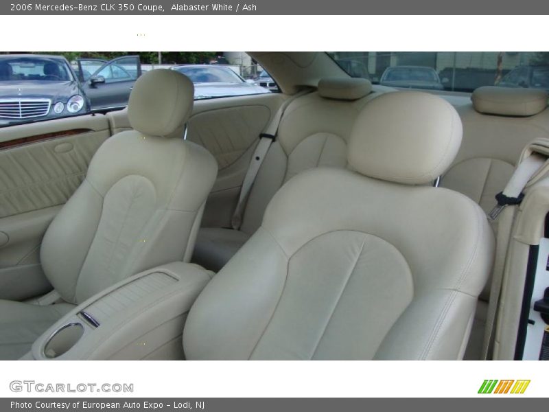Alabaster White / Ash 2006 Mercedes-Benz CLK 350 Coupe