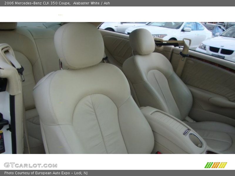 Alabaster White / Ash 2006 Mercedes-Benz CLK 350 Coupe
