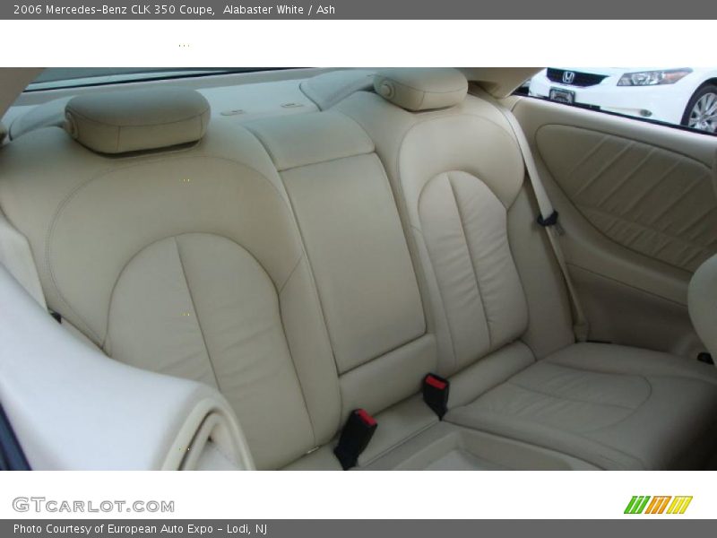Alabaster White / Ash 2006 Mercedes-Benz CLK 350 Coupe