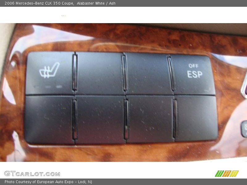 Alabaster White / Ash 2006 Mercedes-Benz CLK 350 Coupe