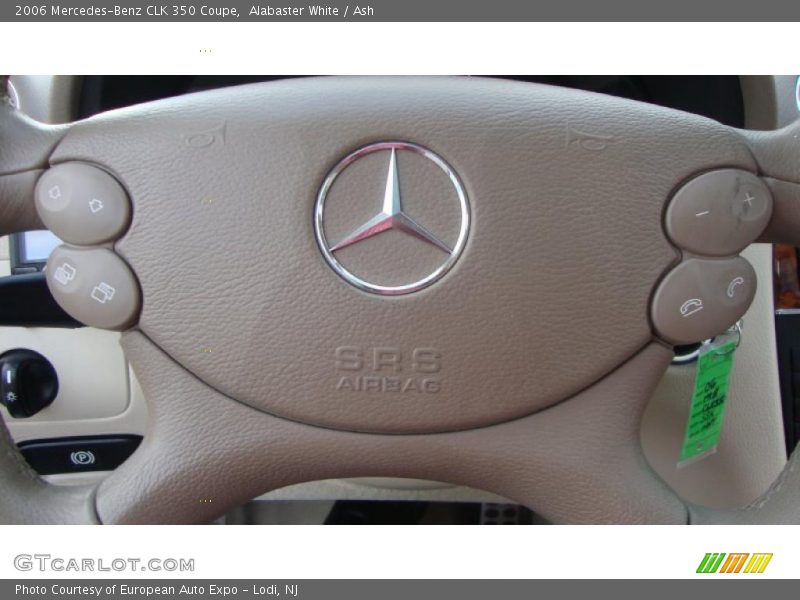 Alabaster White / Ash 2006 Mercedes-Benz CLK 350 Coupe
