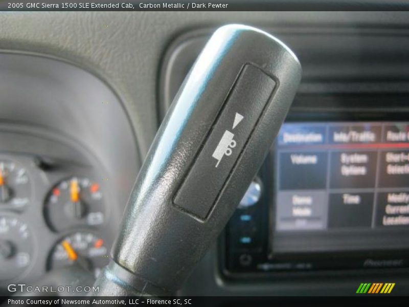 Carbon Metallic / Dark Pewter 2005 GMC Sierra 1500 SLE Extended Cab