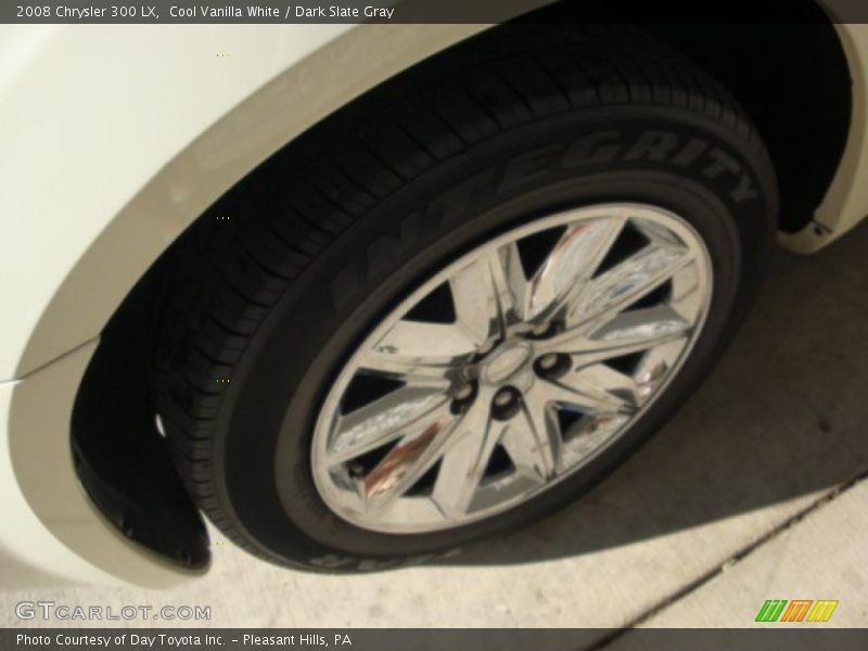 Cool Vanilla White / Dark Slate Gray 2008 Chrysler 300 LX