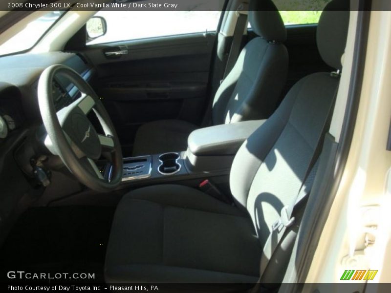 Cool Vanilla White / Dark Slate Gray 2008 Chrysler 300 LX
